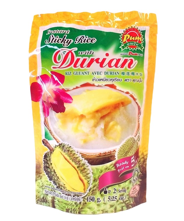 Preparato per dessert riso glutinoso con durian - Madam Pum 150g